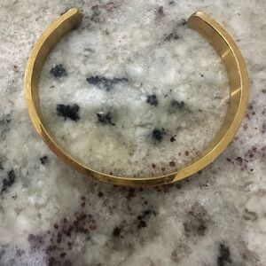Gold Hair Tie Holder Bracelet